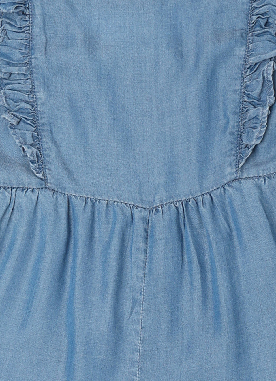 Harper Light Wash Denim Jumpsuit, , large image number 2