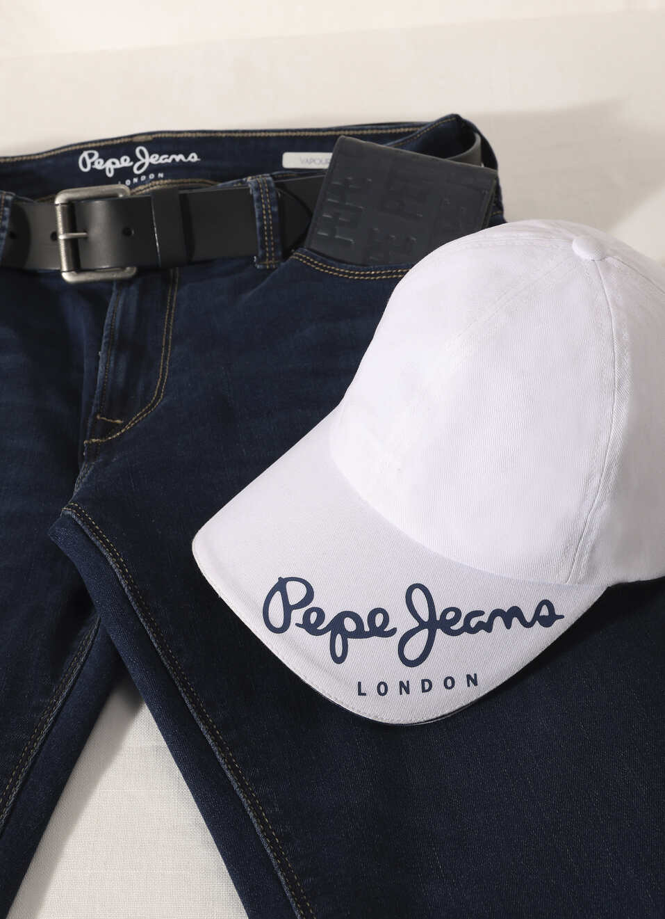 White Printed Sports Cap, , large image number 3