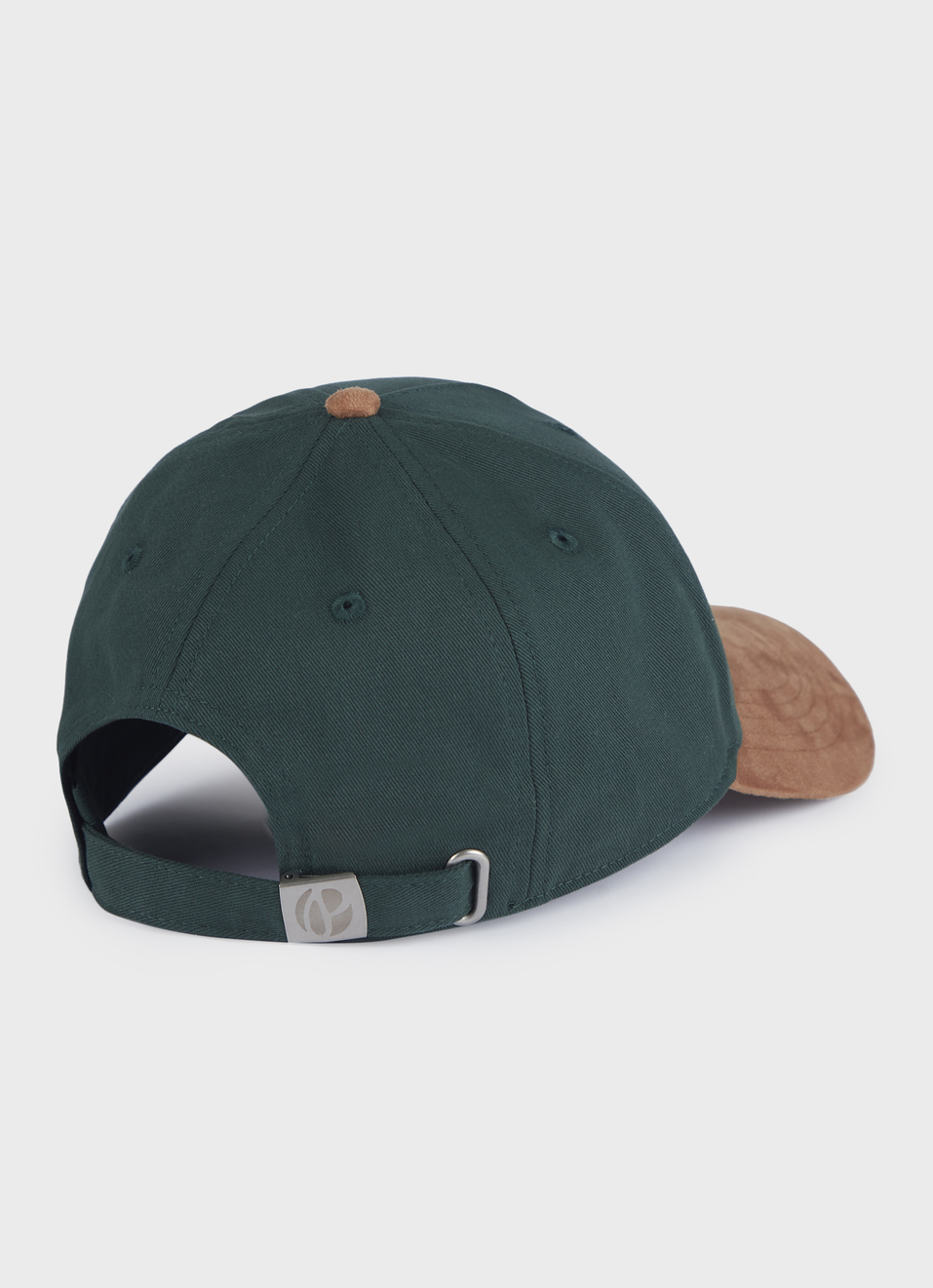 Men Green Baseball Cap With Embroidered Branding, , large image number 1