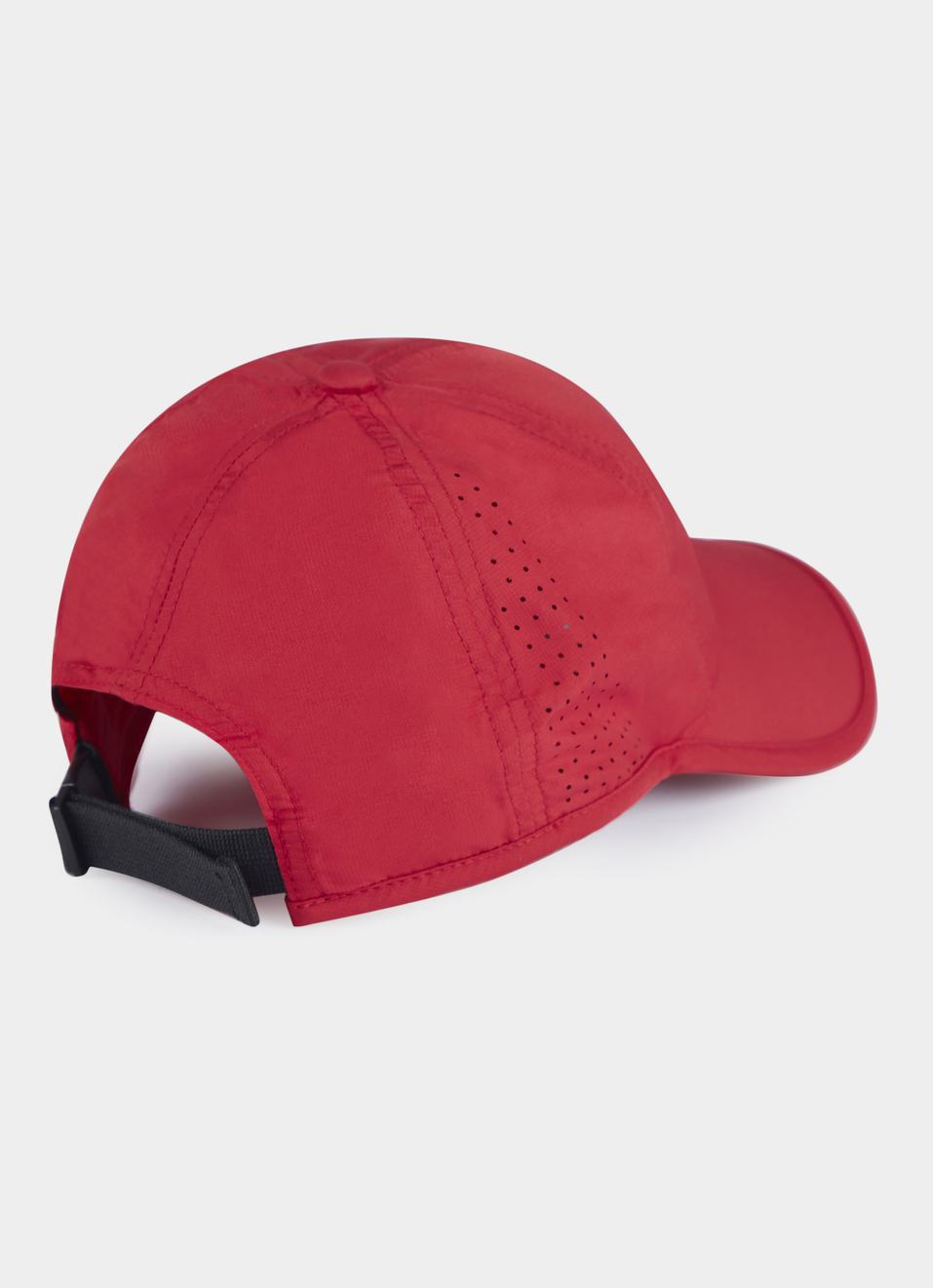 Men Red Sports Cap With Logo, , large image number 1