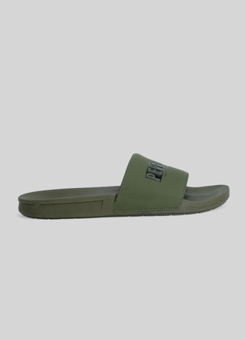 Olive Logo Printed Anti-skid Beach Slides