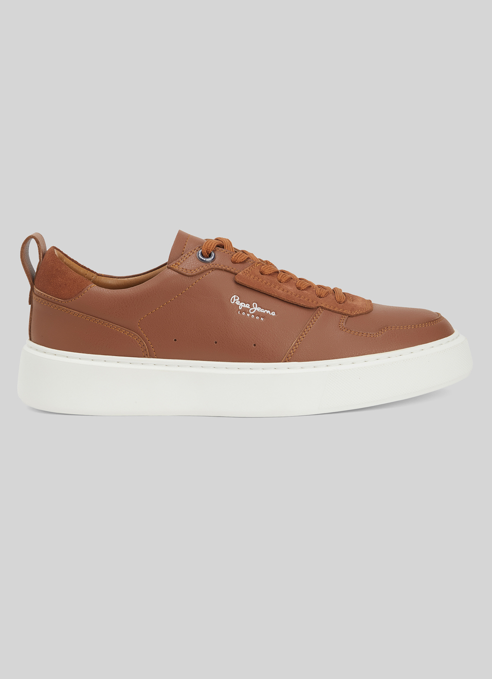 Yogi Street Brown Cup Sole Sneakers, , large image number 0