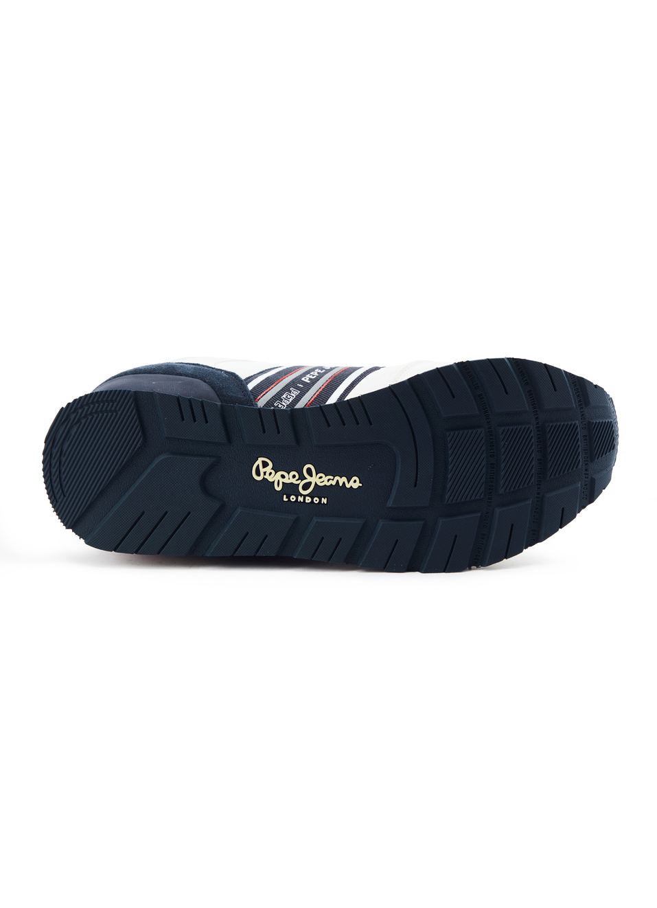 White 3d Logo Anti-skid Running Sneakers, , large image number 6