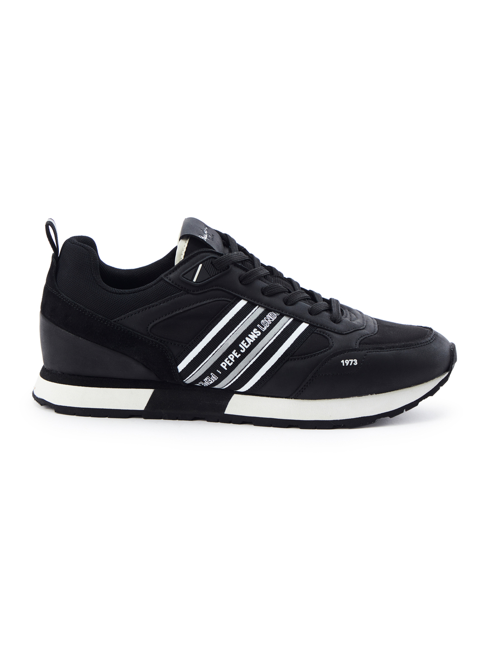 Black 3d Logo Anti-skid Running Sneakers, , large image number 5