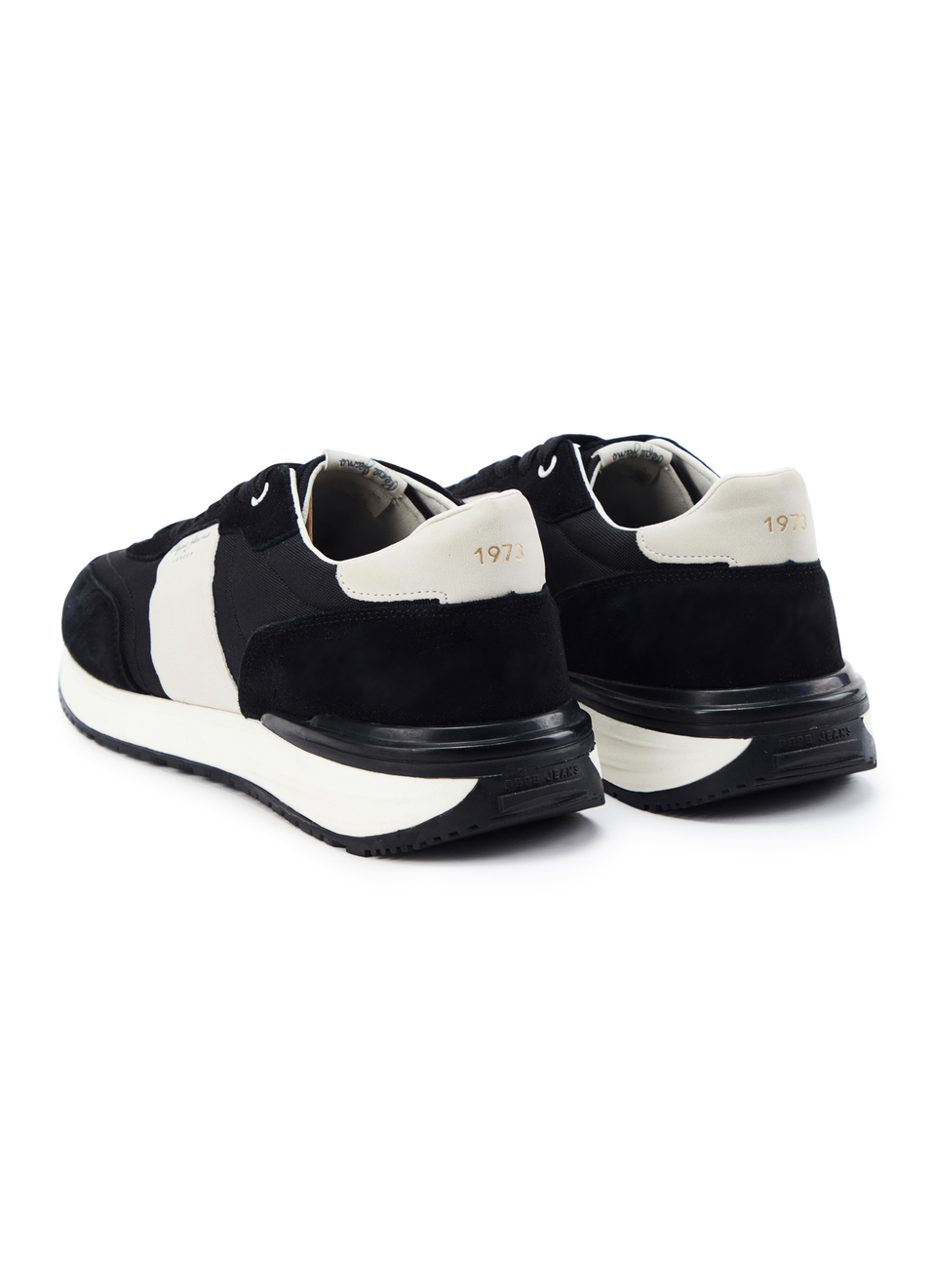 Black Anti-skid Fashion Sneakers, , large image number 3