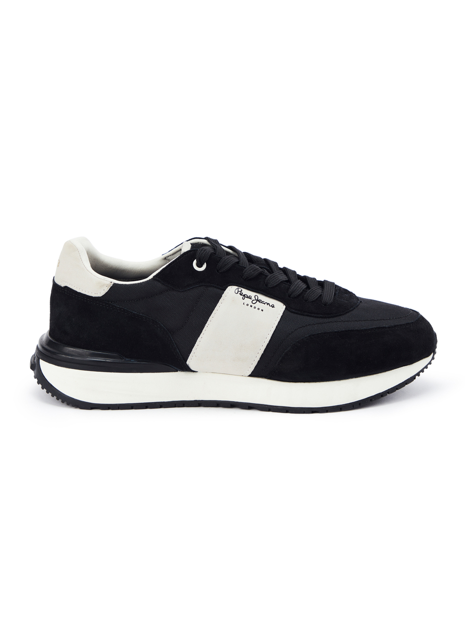 Black Anti-skid Fashion Sneakers, , large image number 5