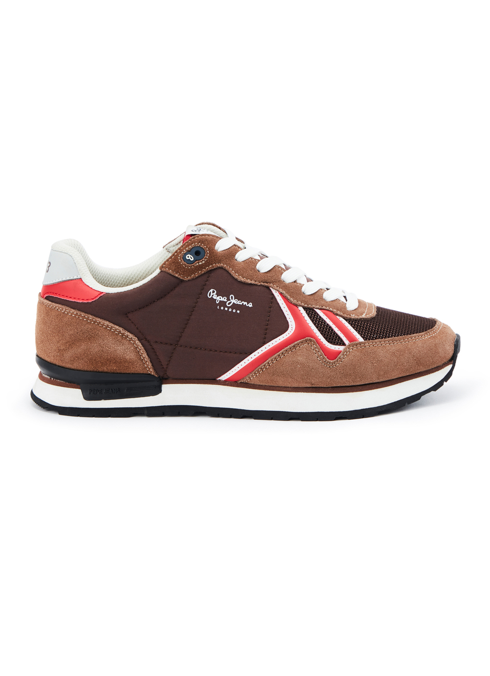 Brown Retro Anti-skid Running Sneakers, , large image number 5