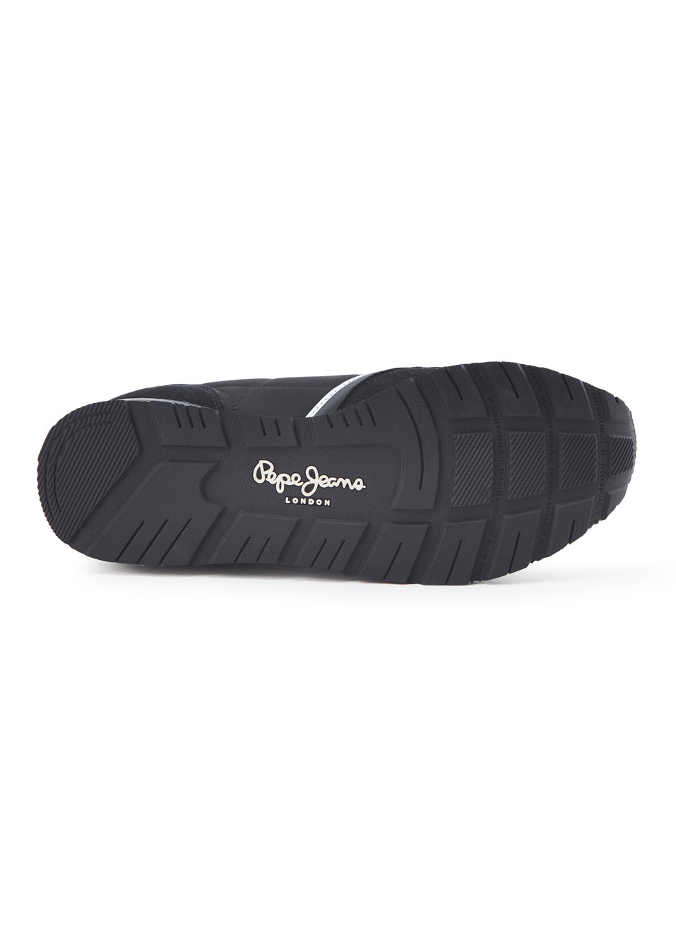 Black Retro Anti-skid Running Sneakers, , large image number 6