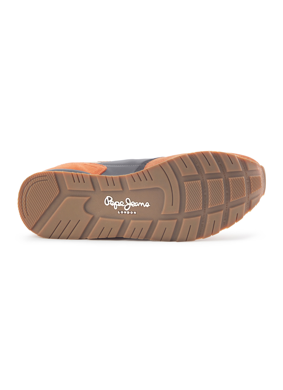 Orange And Black Anti-skid Running Sneakers, , large image number 6