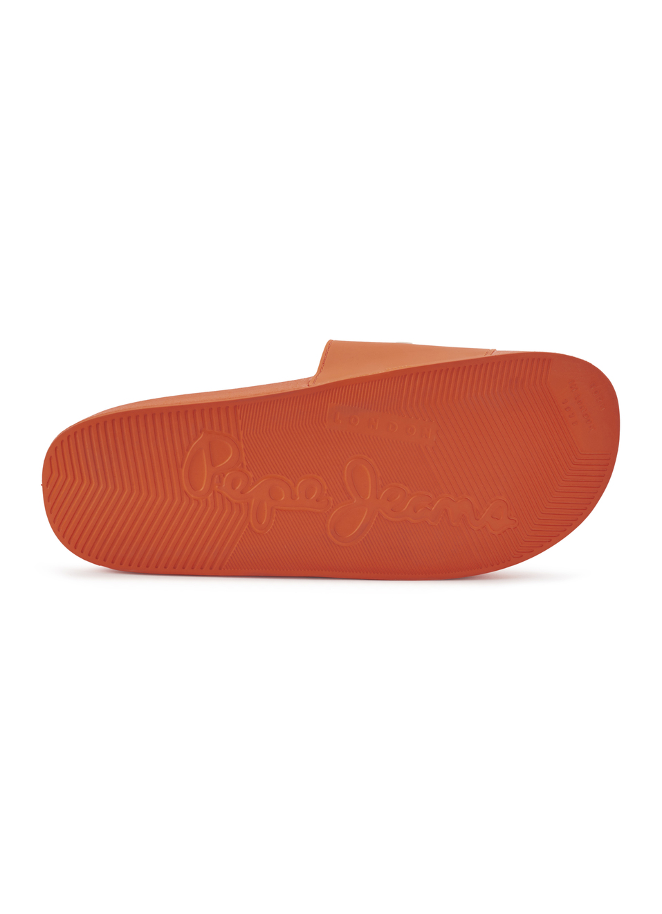 Orange Lightweight Beach Slides With Logo Print, , large image number 6