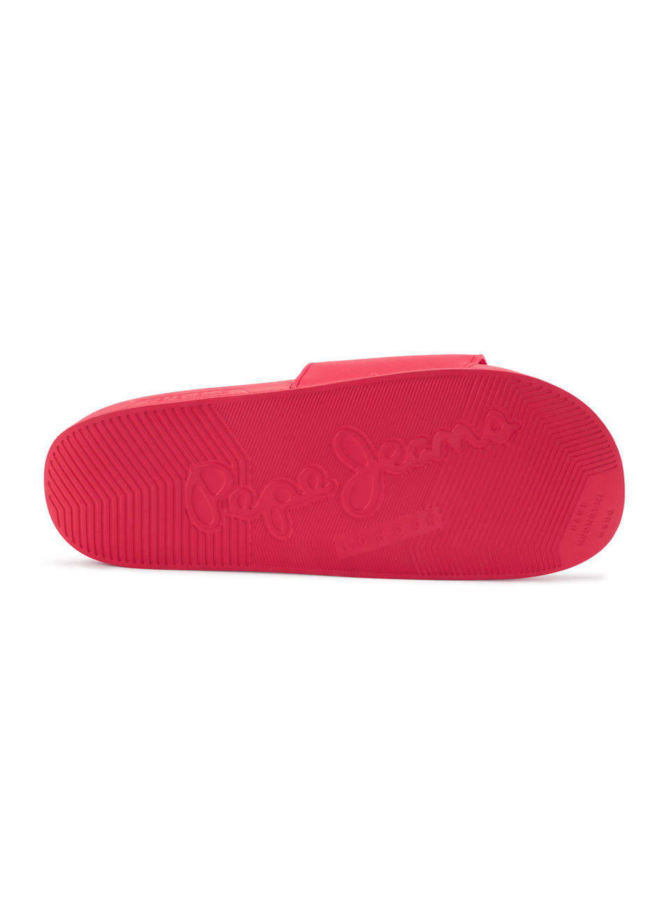 Red Lightweight Beach Slides With Logo Print, , large image number 6