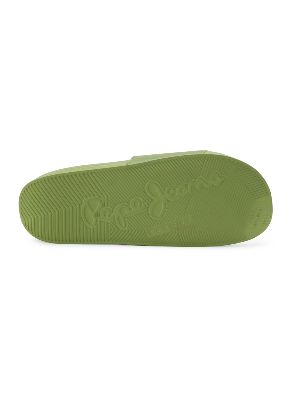 Green Lightweight Beach Slides With Logo Print, , large image number 6