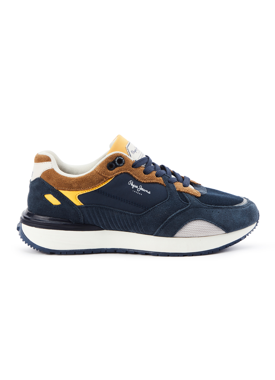 Navy Lightweight Anti-skid Fashion Sneakers, , large image number 5