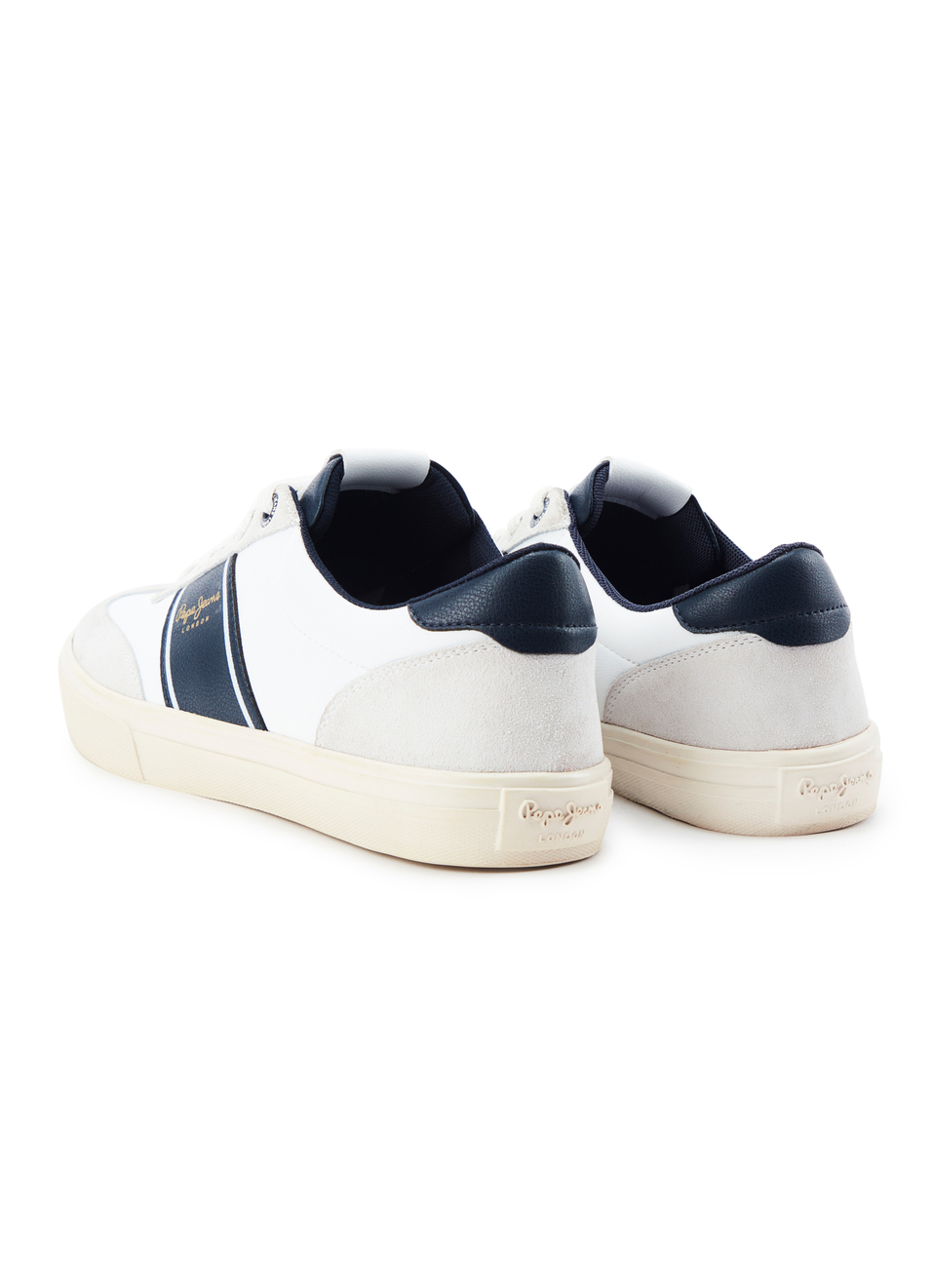Off White Low-cut Anti-skid Cupsole Sneakers, , large image number 3