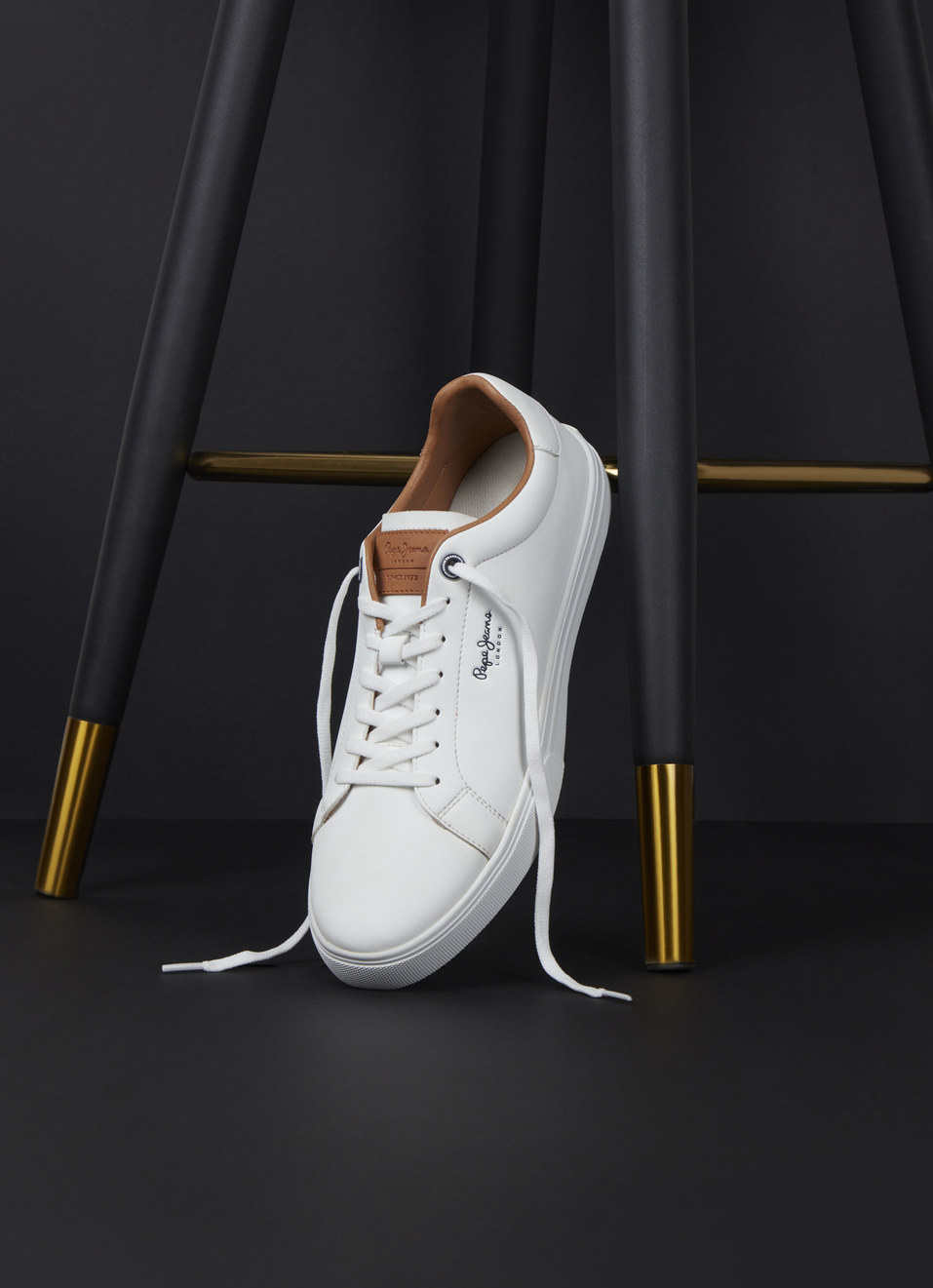 White Cupsole Sneakers, , large image number 0