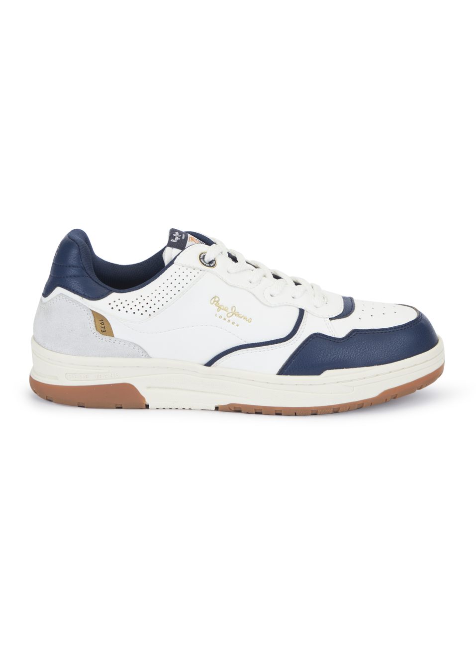 Men Navy Sneakers With Cushioned Insole & Anti Skid Outsole, , large image number 5