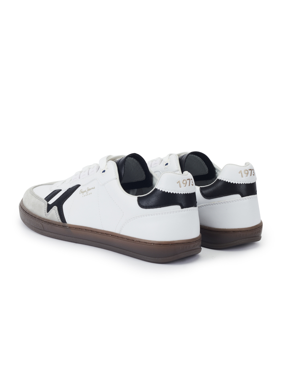 Men White Premium Suede & Recycled Leather Sneakers With Ortholite Insole, , large image number 3