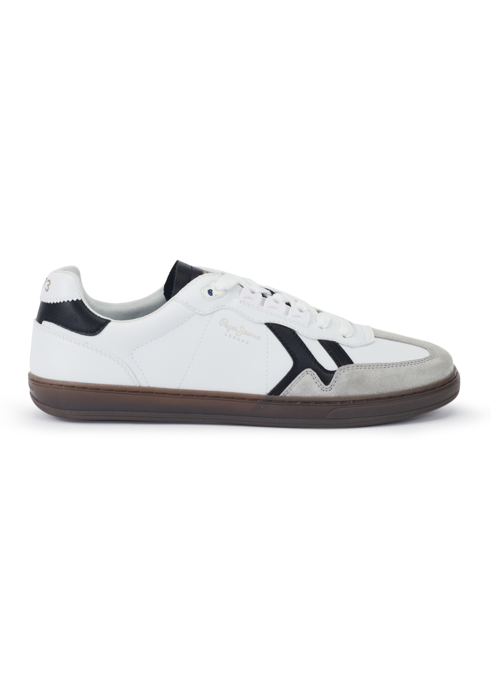 Men White Premium Suede & Recycled Leather Sneakers With Ortholite Insole, , large image number 5