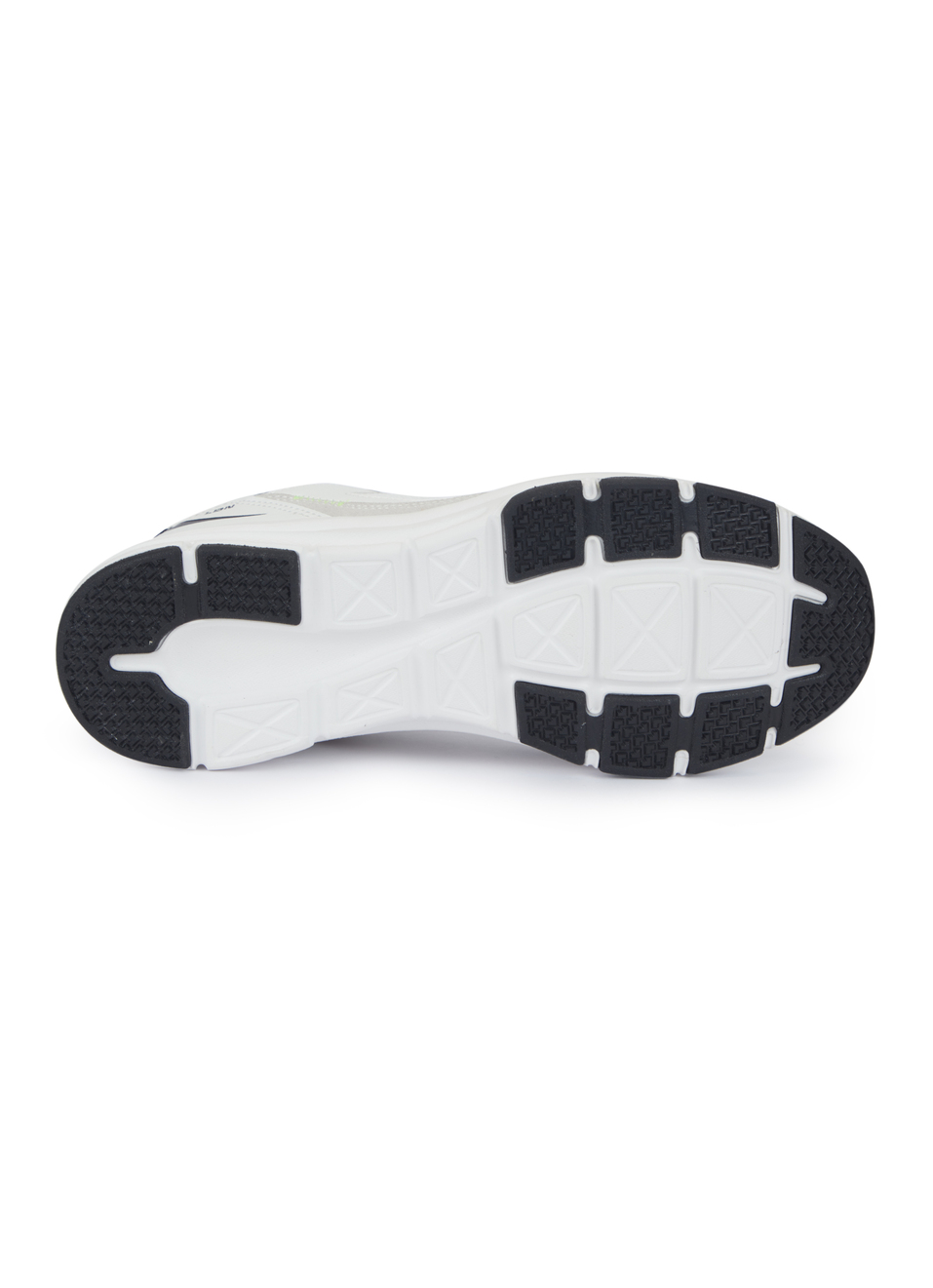 Men White Pu & Suede Leather Chunky Sneakers, , large image number 6