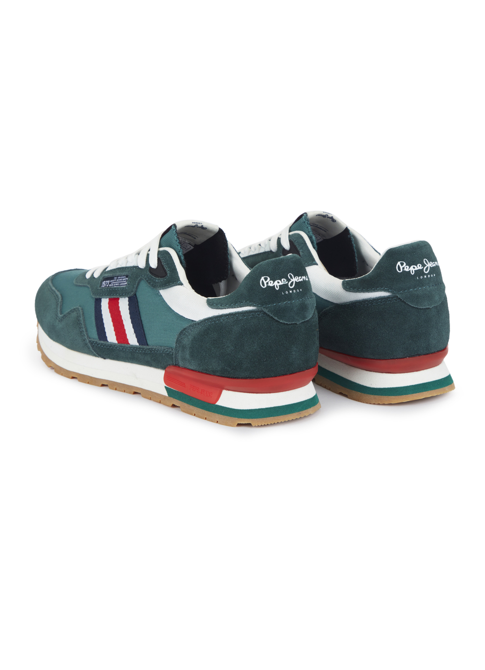 Men Ivy Green Retro Inspired Sneakers, , large image number 3