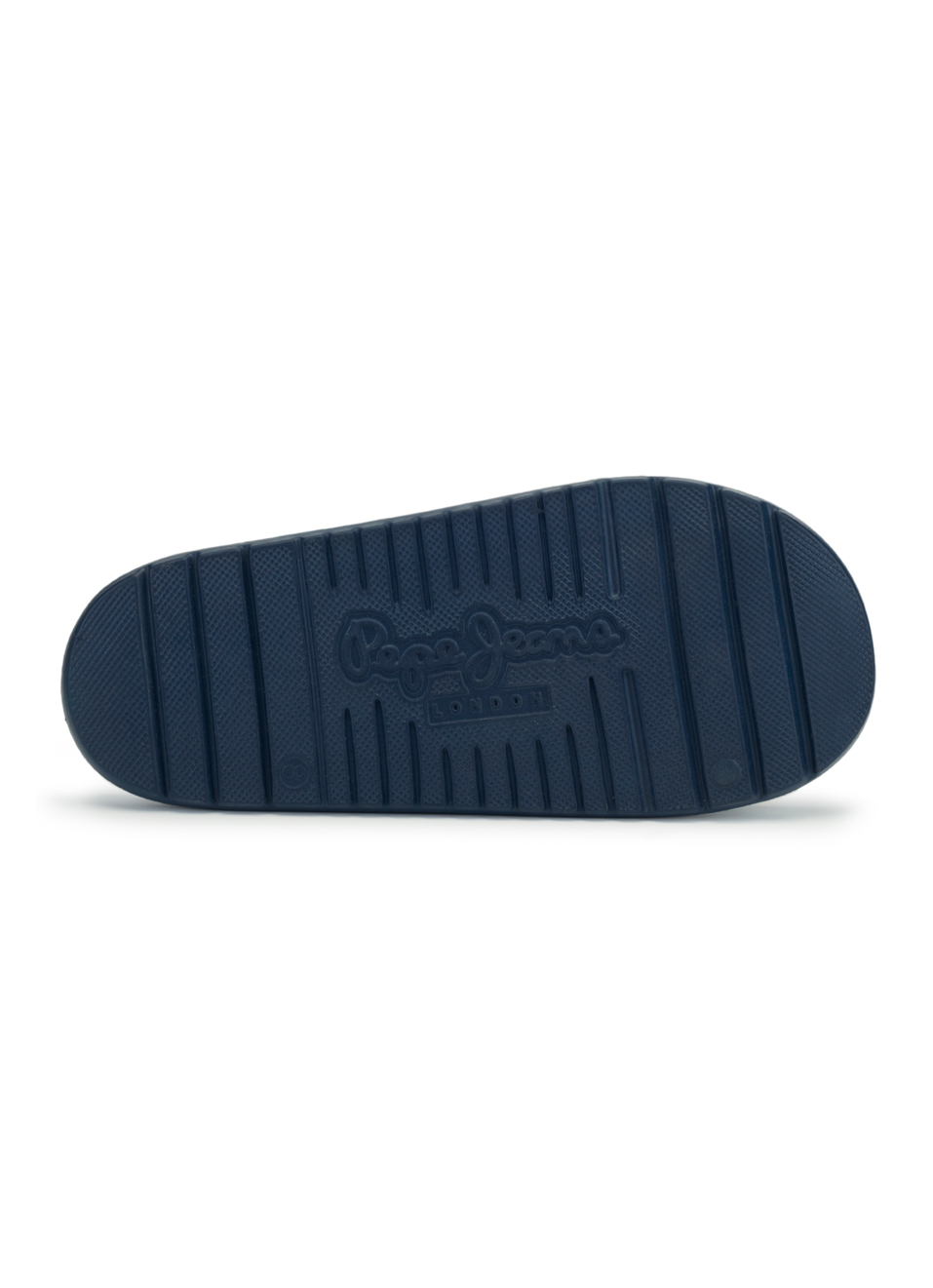 Men Navy Classic Logo Lightweight Slides, , large image number 6