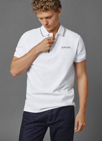 Red Bull Racing X Pepe Jeans Tipped Logo Polo