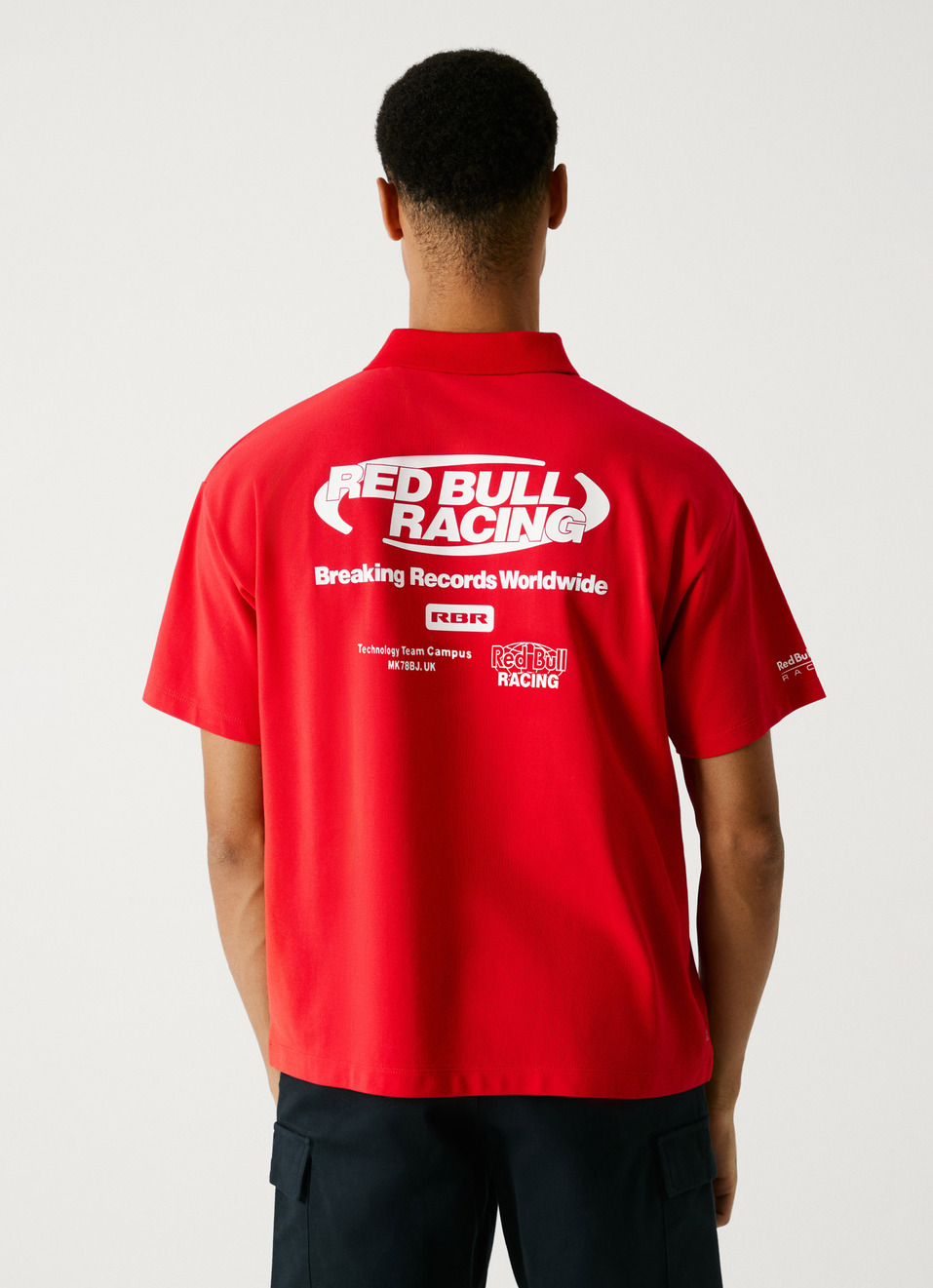 Red Bull Racing X Pepe Jeans Moto Oversized Polo, , large image number 1