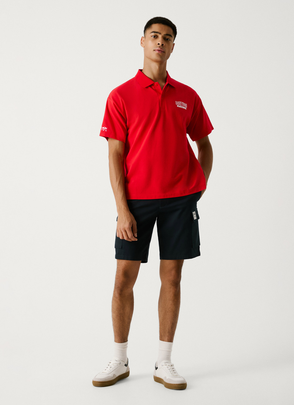 Red Bull Racing X Pepe Jeans Moto Oversized Polo, , large image number 2