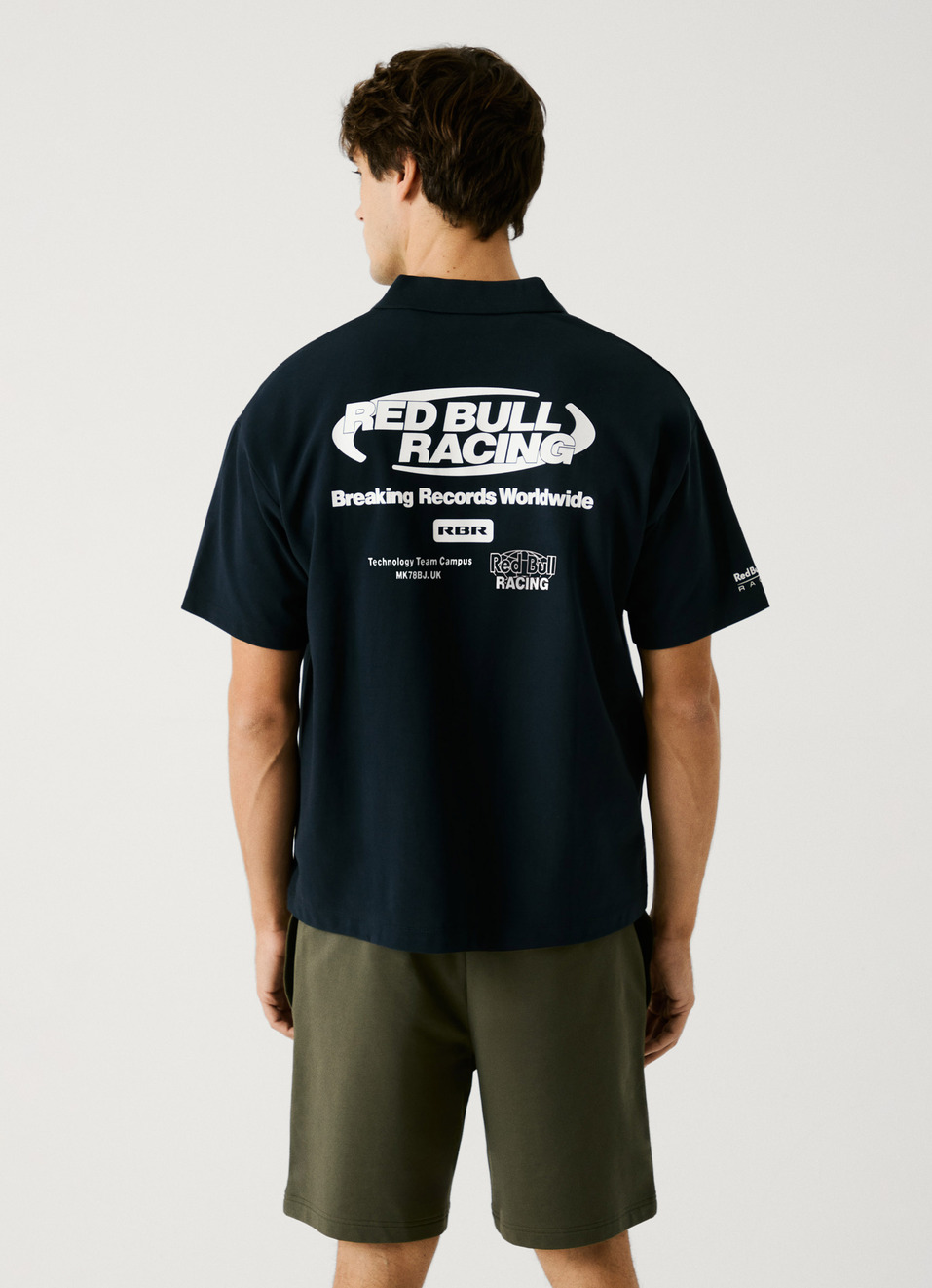Red Bull Racing X Pepe Jeans Moto Oversized Polo, , large image number 1