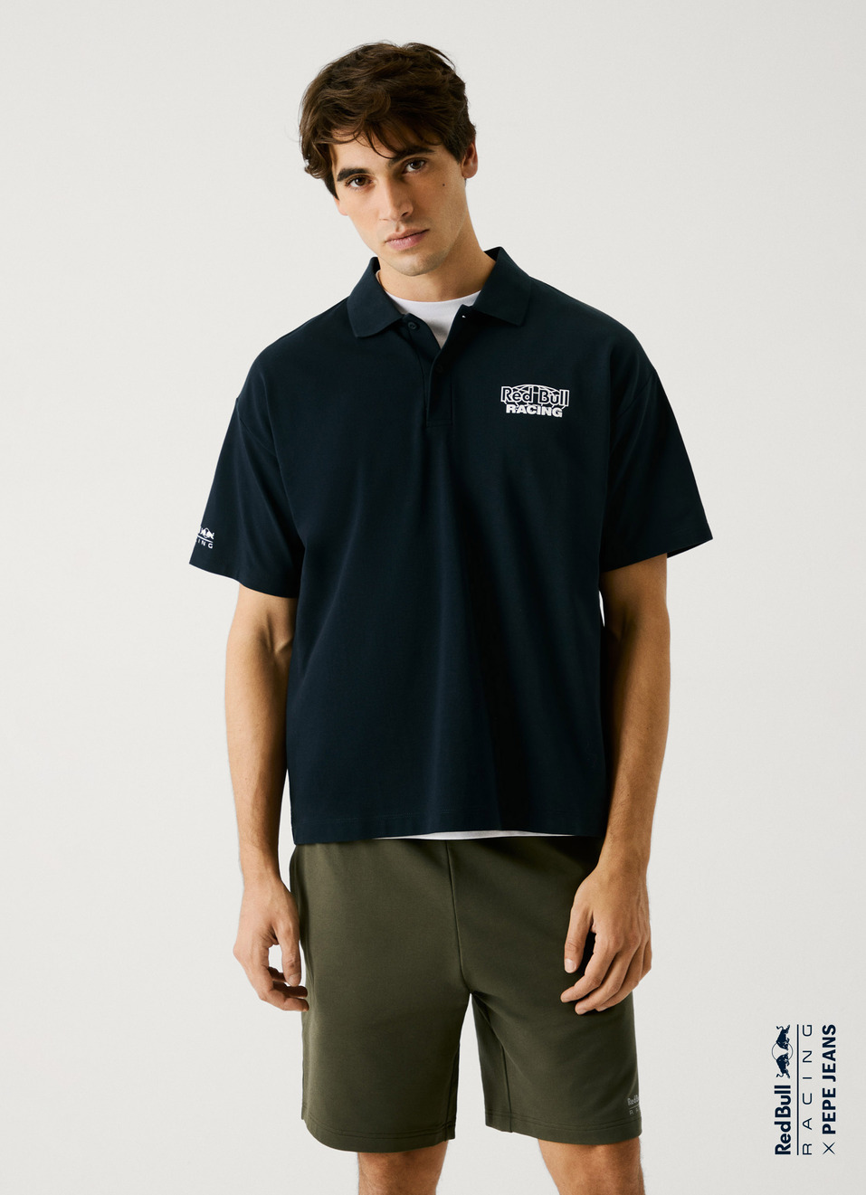 Red Bull Racing X Pepe Jeans Moto Oversized Polo, , large image number 0