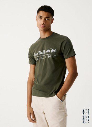 Red Bull Racing X Pepe Jeans Logo Atheletic Tee