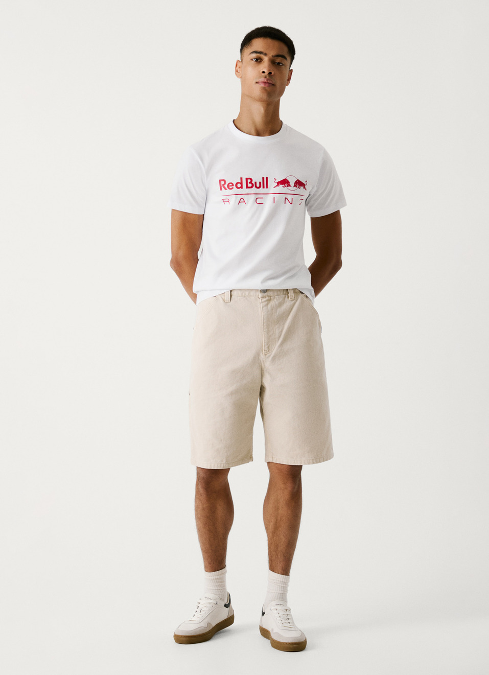 Red Bull Racing X Pepe Jeans Logo Atheletic Tee, , large image number 2
