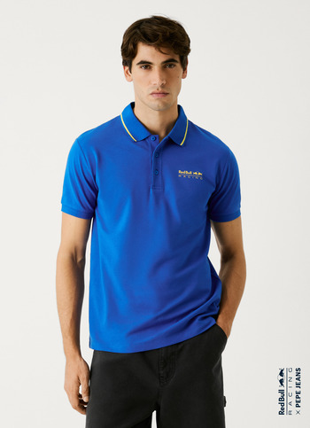 Red Bull Racing X Pepe Jeans Tipped Logo Polo