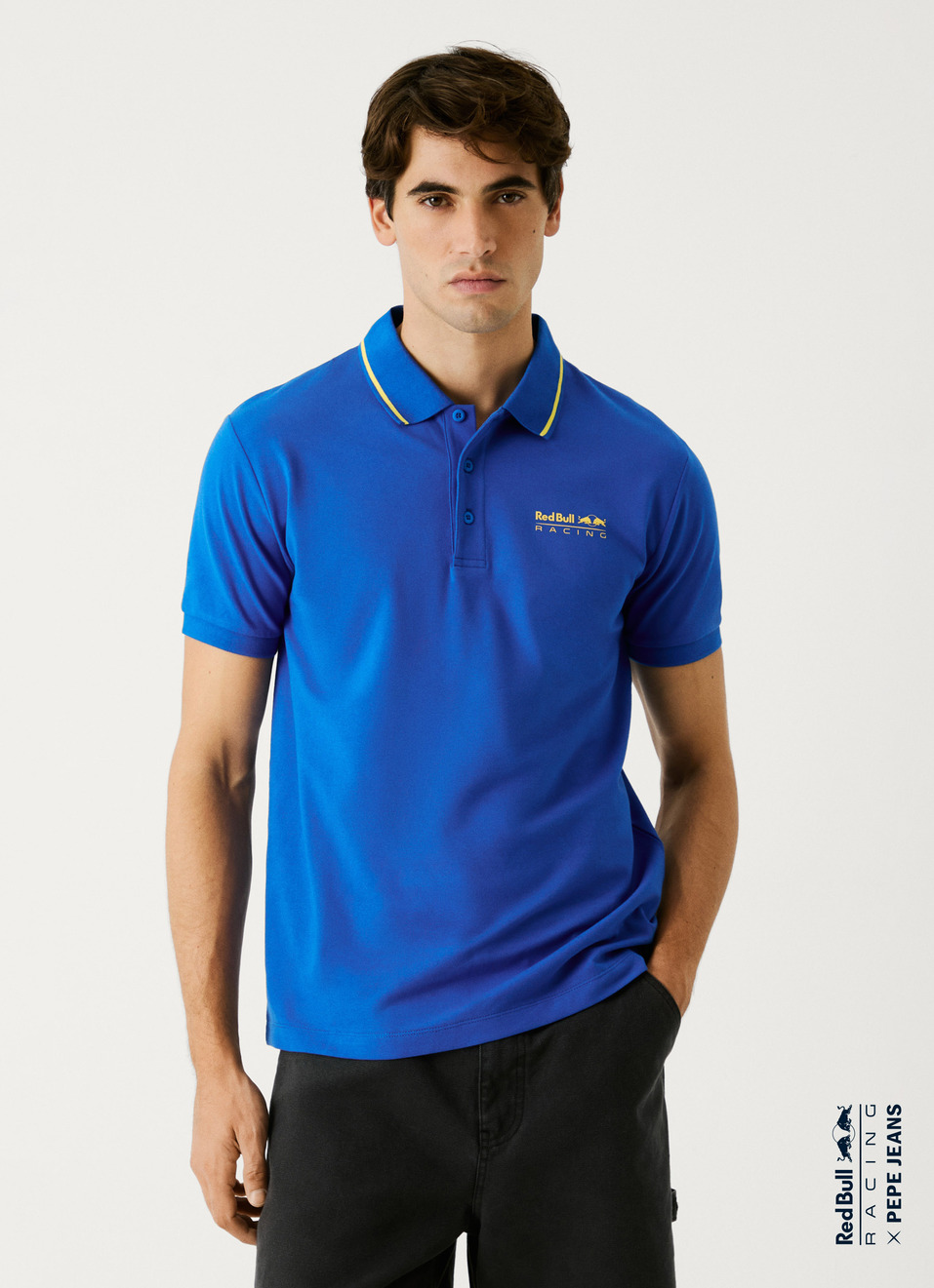 Red Bull Racing X Pepe Jeans Tipped Logo Polo, , large image number 0
