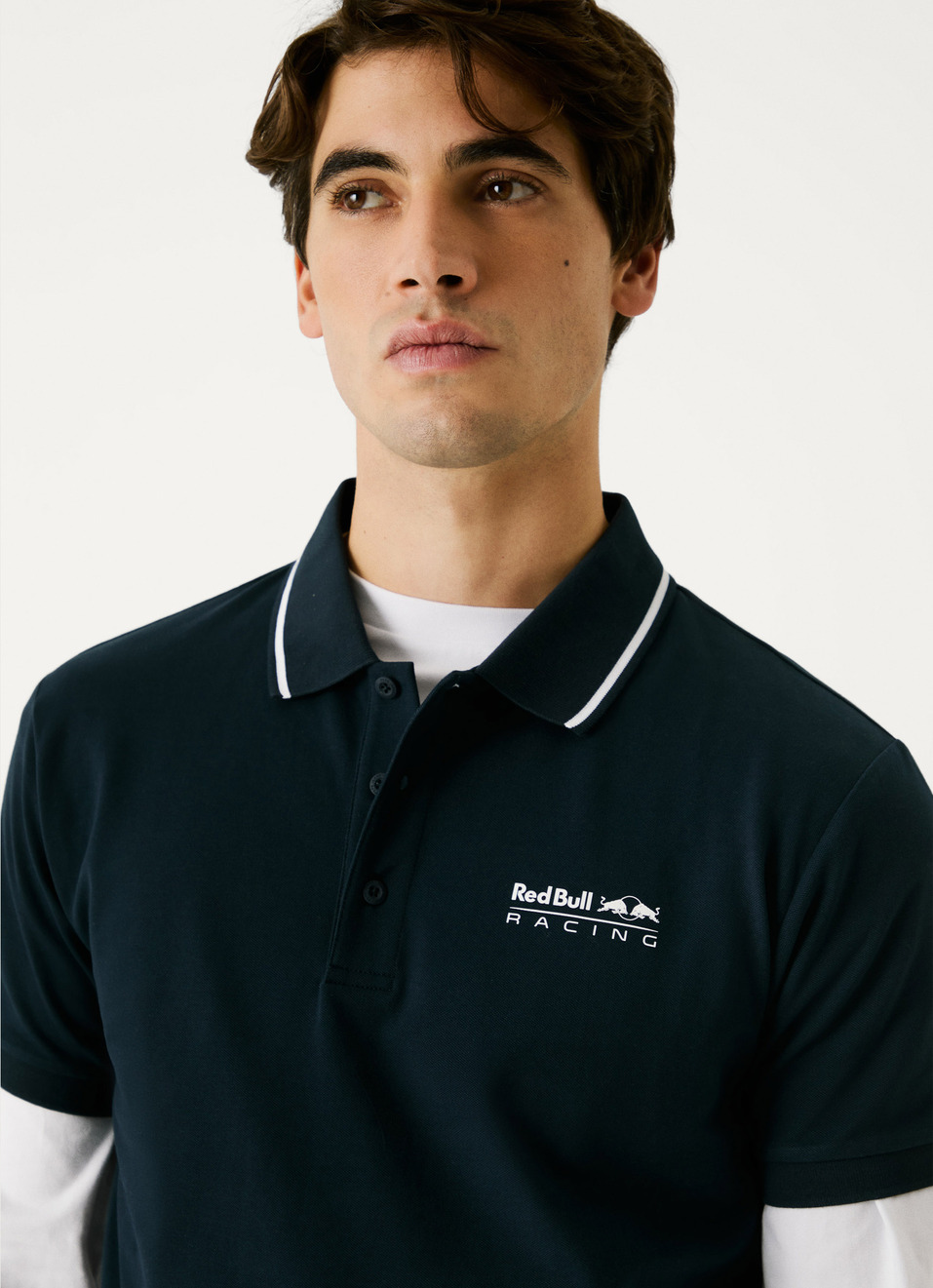 Red Bull Racing X Pepe Jeans Tipped Logo Polo, , large image number 3