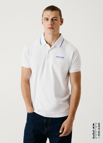 Red Bull Racing X Pepe Jeans Tipped Logo Polo