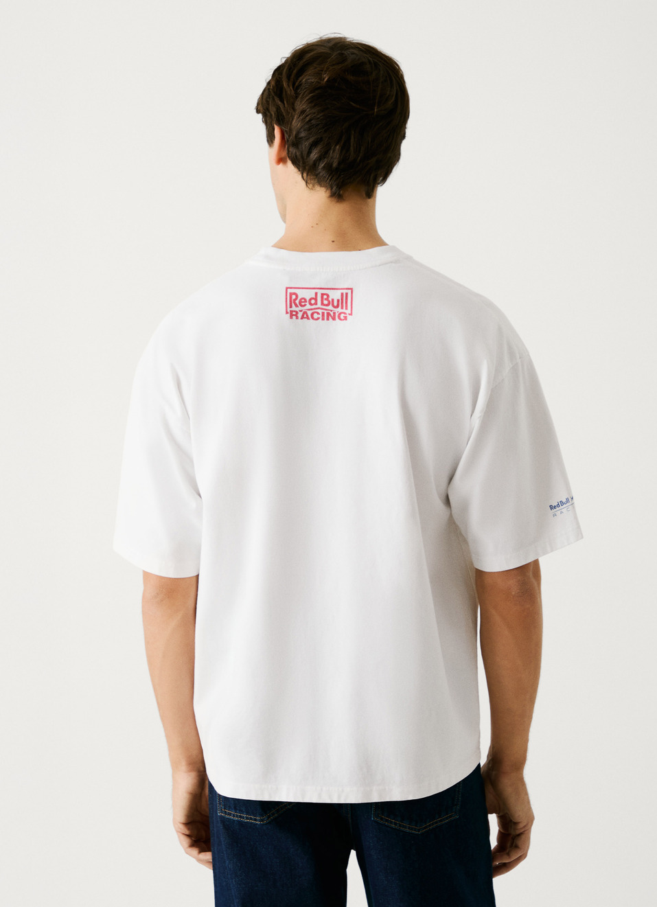 Red Bull Racing X Pepe Jeans Pocket Print Oversized Tee, , large image number 1
