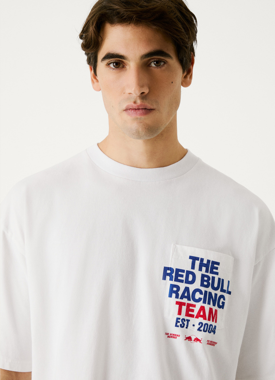 Red Bull Racing X Pepe Jeans Pocket Print Oversized Tee, , large image number 3