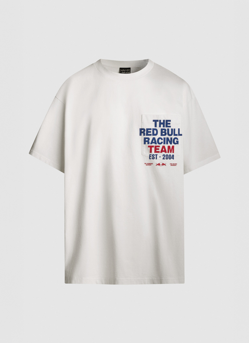 Red Bull Racing X Pepe Jeans Pocket Print Oversized Tee, , large image number 4