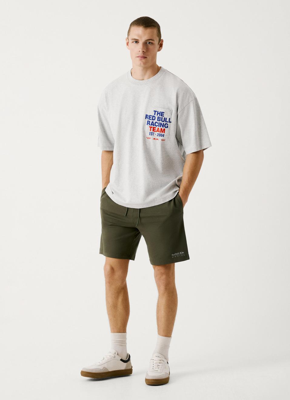 Red Bull Racing X Pepe Jeans Pocket Print Oversized Tee, , large image number 2