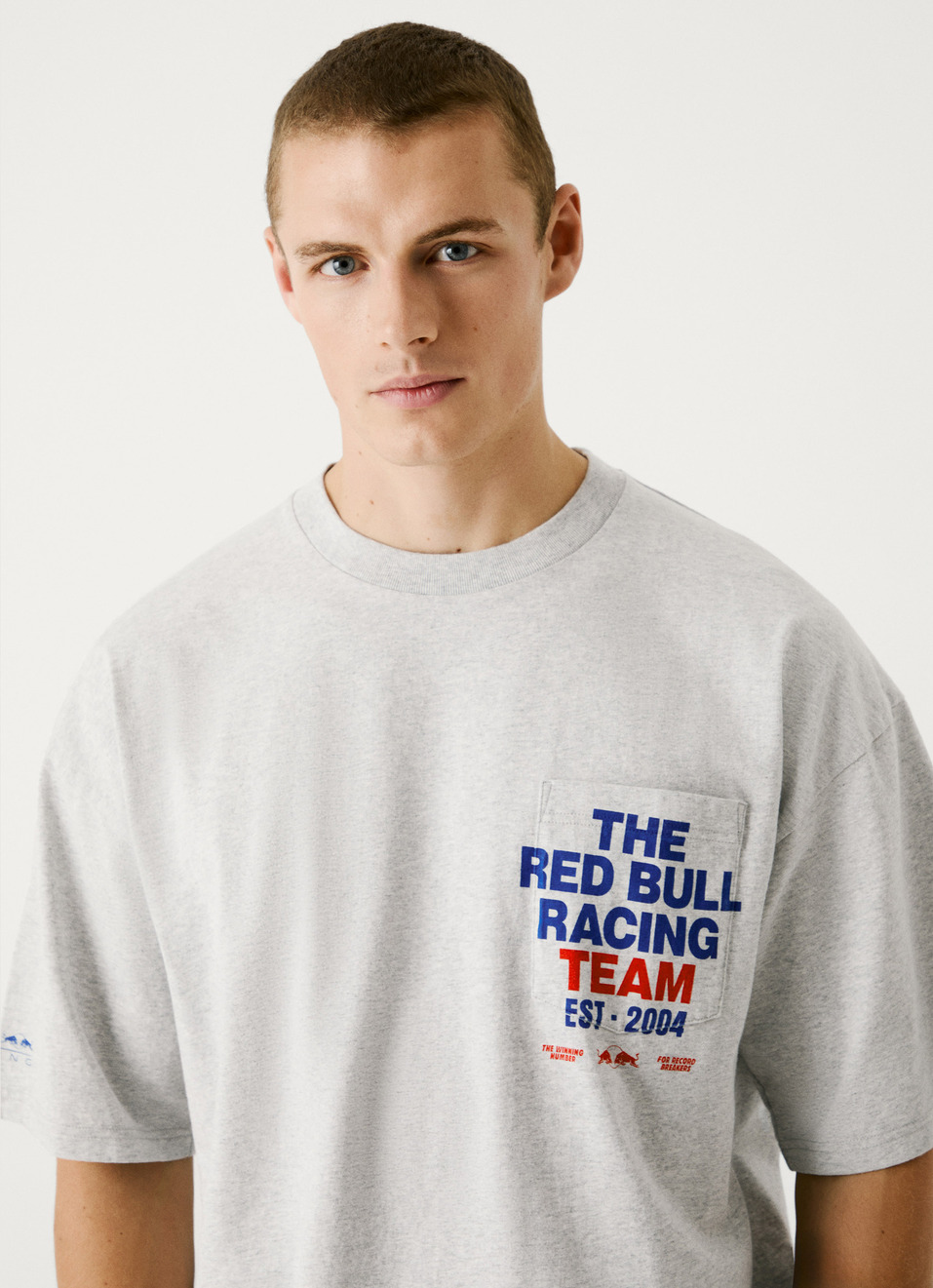 Red Bull Racing X Pepe Jeans Pocket Print Oversized Tee, , large image number 3