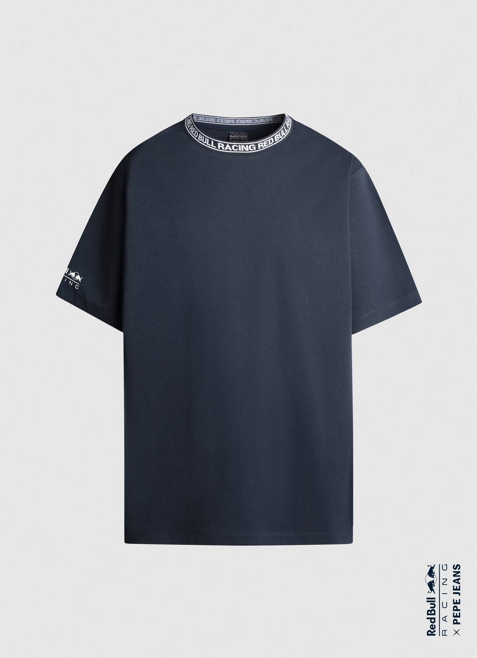 Red Bull Racing X Pepe Jeans Branded Collar Relaxed Tee, , large image number 0