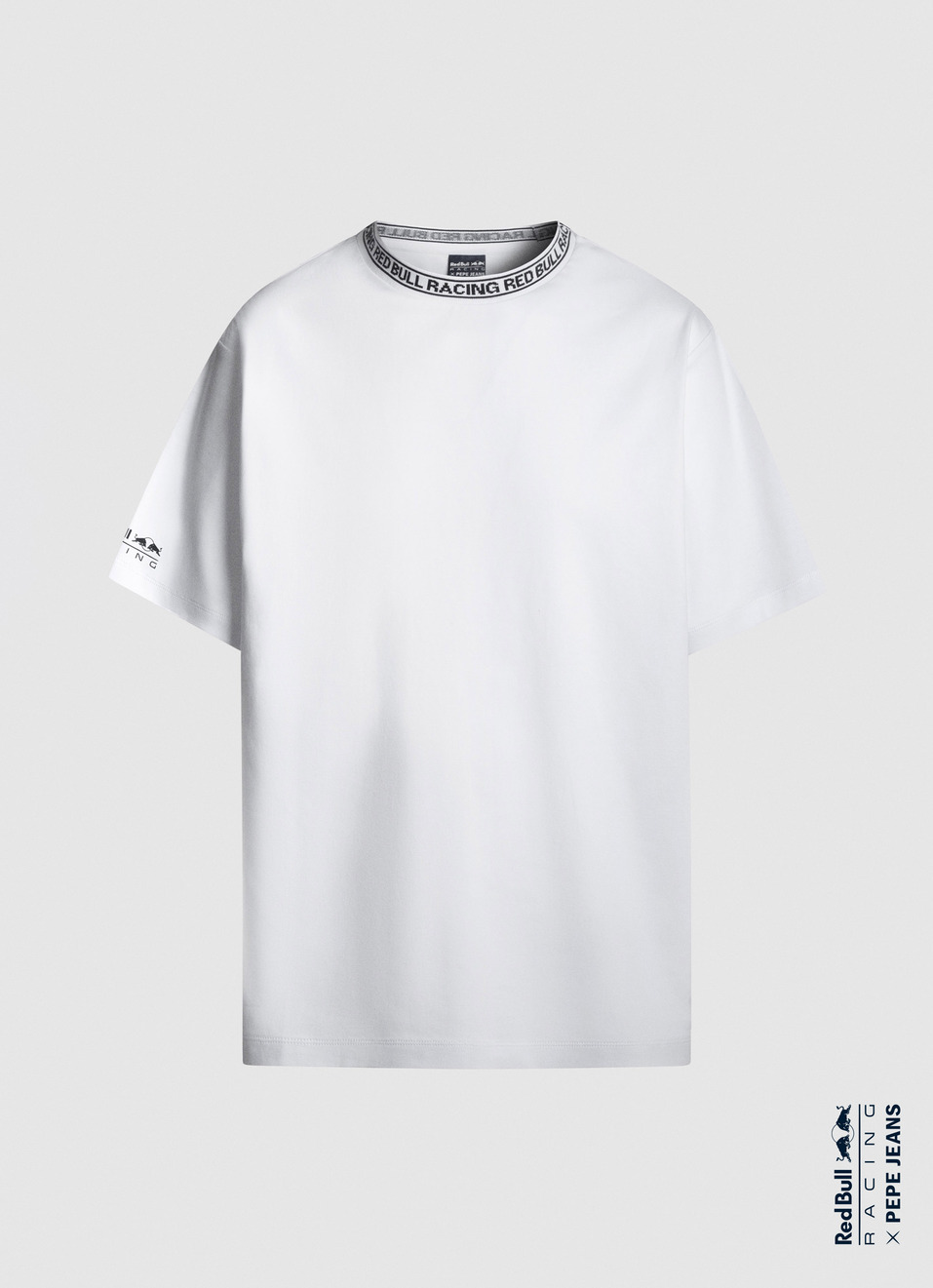 Red Bull Racing X Pepe Jeans Branded Collar Relaxed Tee, , large image number 0