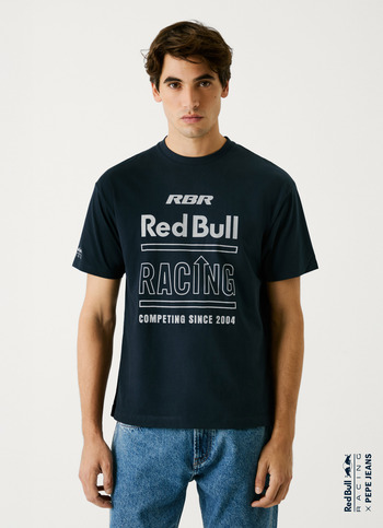 Red Bull Racing X Pepe Jeans Racing History Relaxed Tee