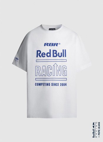 Red Bull Racing X Pepe Jeans Racing History Relaxed Tee