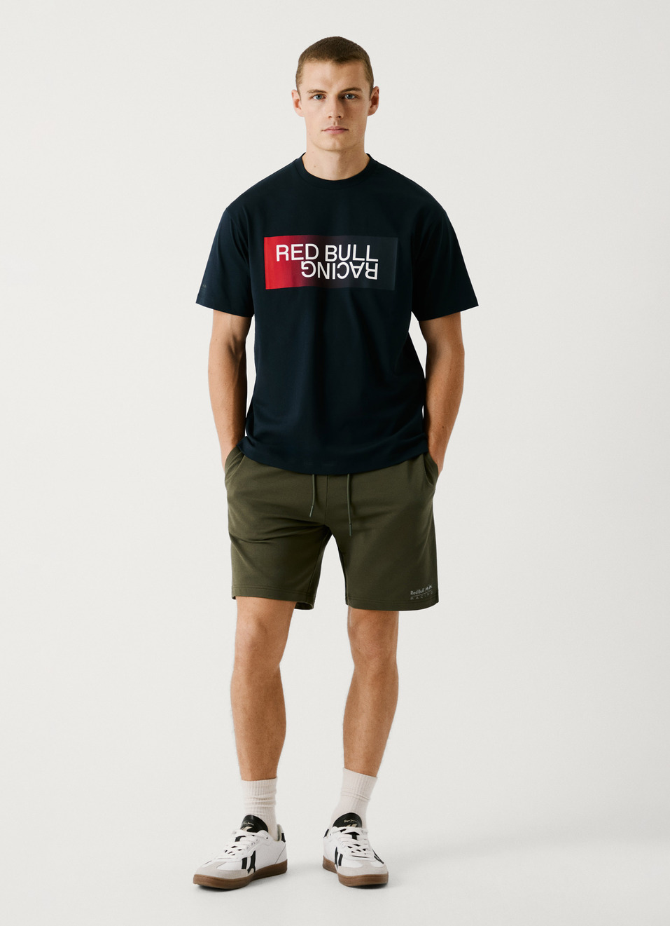 Red Bull Racing X Pepe Jeans Ombre Logo Relaxed Tee, , large image number 2