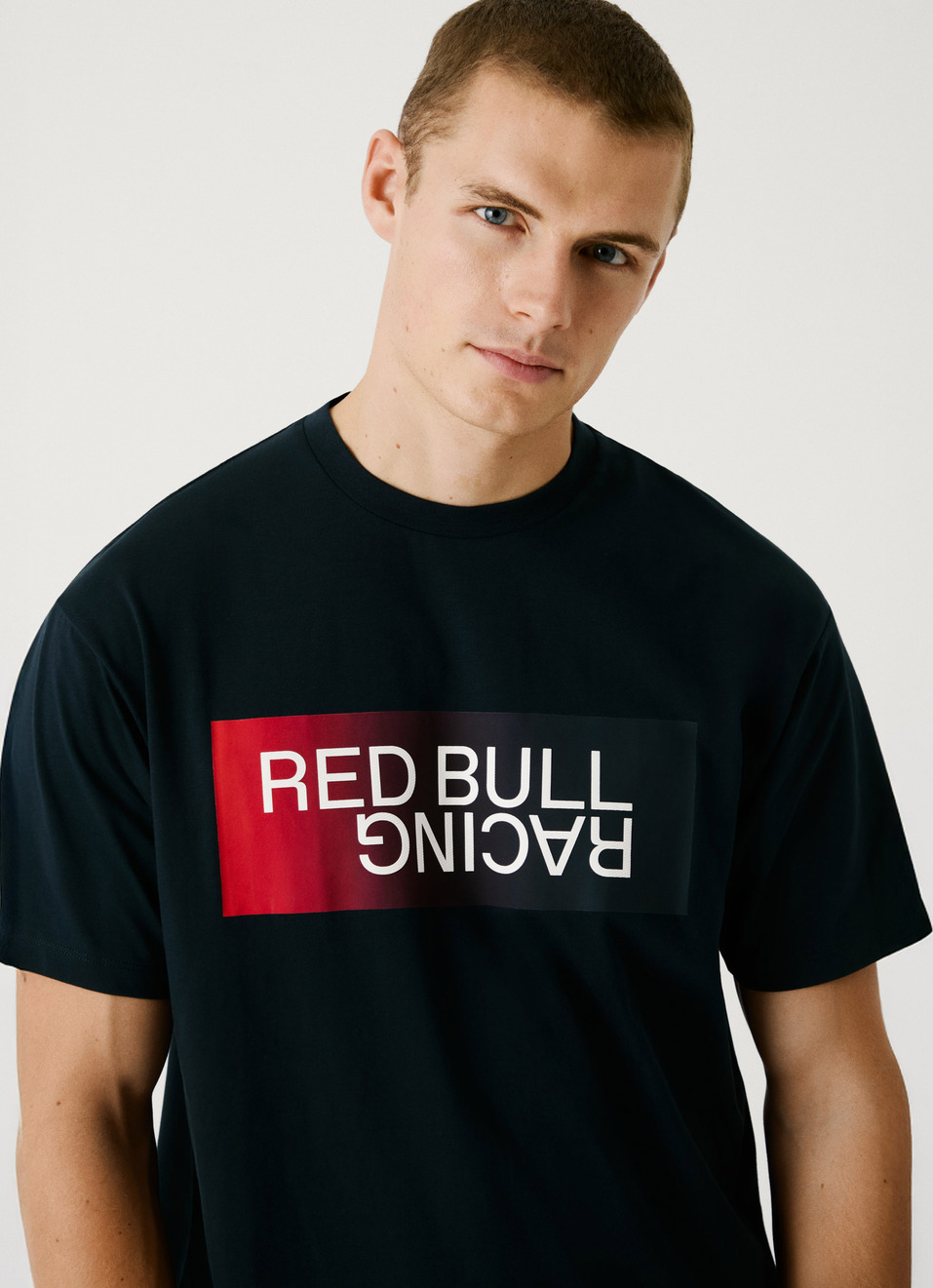 Red Bull Racing X Pepe Jeans Ombre Logo Relaxed Tee, , large image number 3