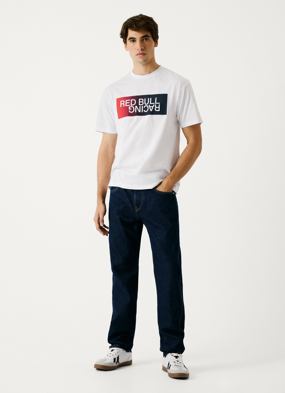 Red Bull Racing X Pepe Jeans Ombre Logo Relaxed Tee, , large image number 2