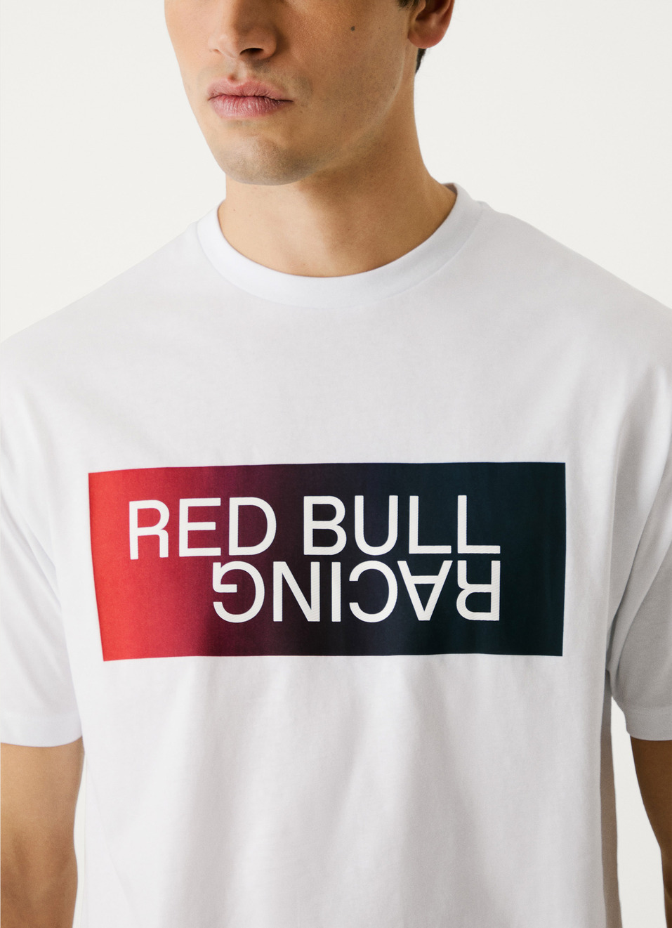 Red Bull Racing X Pepe Jeans Ombre Logo Relaxed Tee, , large image number 3