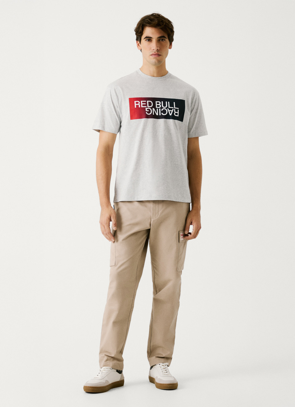 Red Bull Racing X Pepe Jeans Ombre Logo Relaxed Tee, , large image number 2